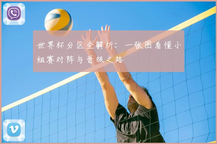 世界杯分区全解析:一张图看懂小组赛对阵与晋级之路