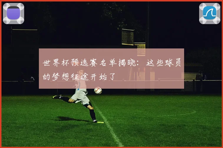 世界杯预选赛名单揭晓:这些球员的梦想征途开始了
