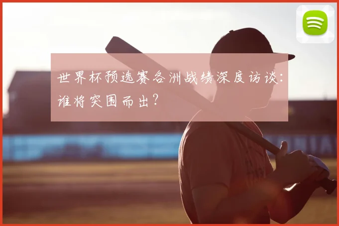 世界杯预选赛各洲战绩深度访谈：谁将突围而出？